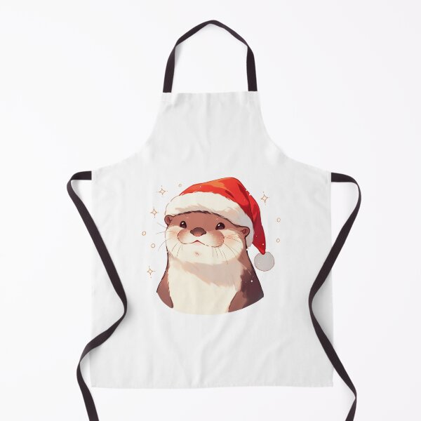 Item preview, Your cute happy friend christmas otter designed and sold by PatternFly.