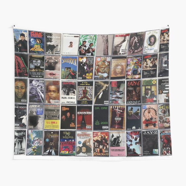 Item preview, Greatest ever Rap Music - Vintage Cassette Album Art designed and sold by Mr Mustard Prints.