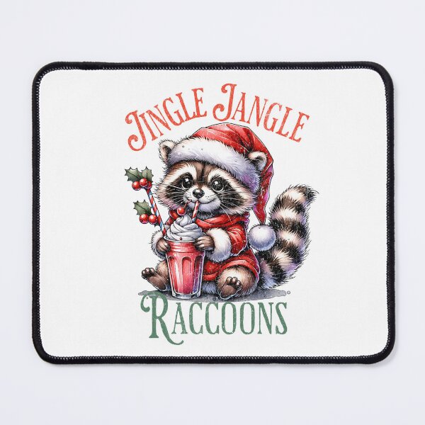 Item preview, JINGLE JANGLE RACCOONS designed and sold by AJCIShop.