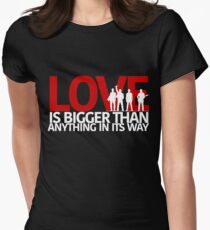 U2 Love Is Bigger Than Anything In Its Way Women's Fitted T-Shirt