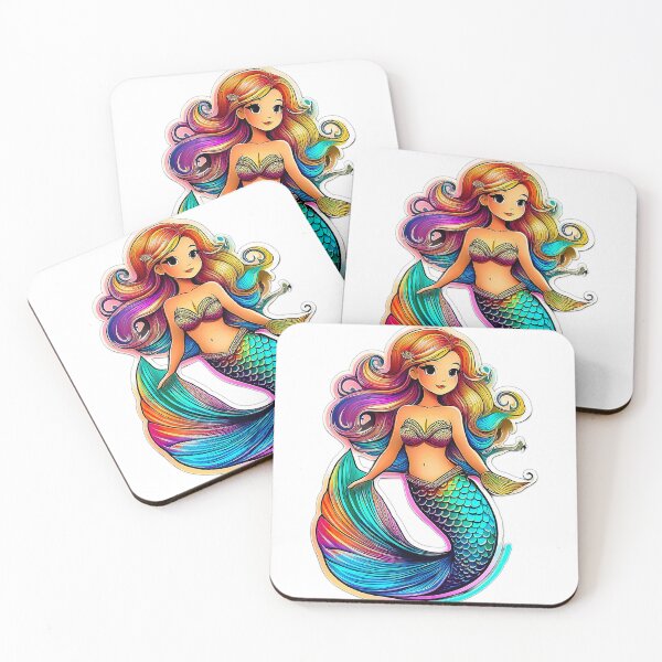 Item preview, Enchanting beautiful Mermaid designed and sold by Pouyanpro.