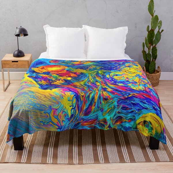 Item preview, Surreal Spectrum: Multicolor Abstract Vibrance designed and sold by blackhalt.