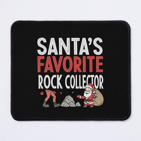 Item preview, Santa's Favorite Rock Collector designed and sold by tmerchtrends.
