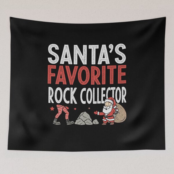 Item preview, Santa's Favorite Rock Collector designed and sold by tmerchtrends.