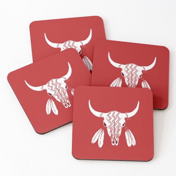 Item preview, Red Ghost Dance Buffalo designed and sold by SteamyArt.