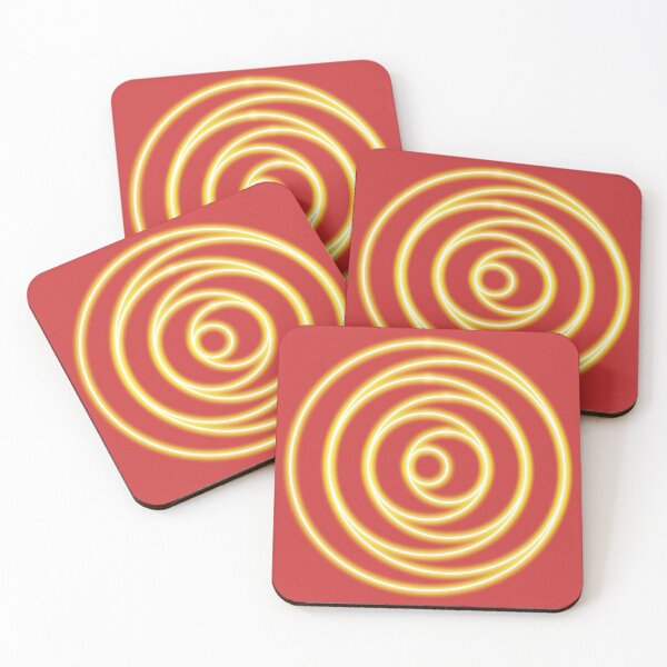 Item preview, Neon effect sun design #6 red background designed and sold by PEB-creative24.