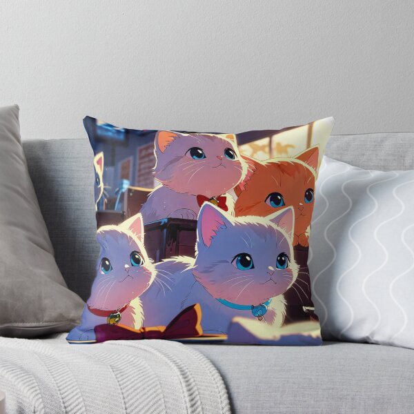 Artikelvorschau, Süße Katzen im Anime entworfen und verkauft von Infinityspark.