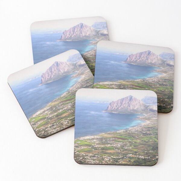 Item preview, View from Erice Sicily Artistic designed and sold by PhotoArt by Joan Carroll.