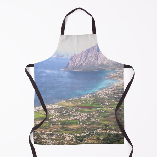 Item preview, View from Erice Sicily Artistic designed and sold by PhotoArt by Joan Carroll.