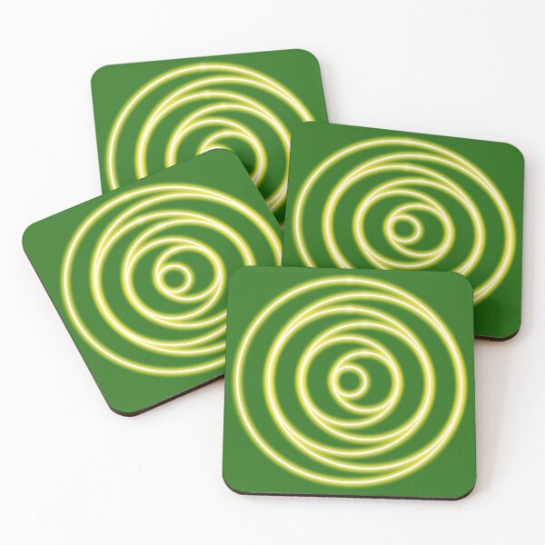 Item preview, Neon effect sun design #6 green background designed and sold by PEB-creative24.
