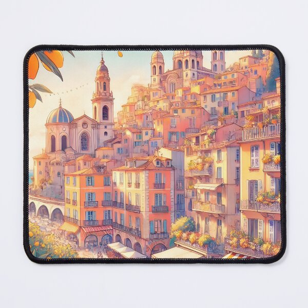 Item preview, Menton, the City of Lemons designed and sold by unrealartwork.