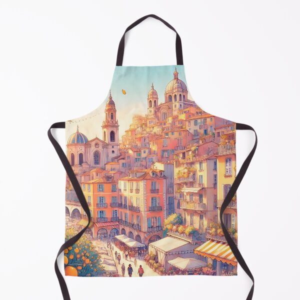 Item preview, Menton, the City of Lemons designed and sold by unrealartwork.