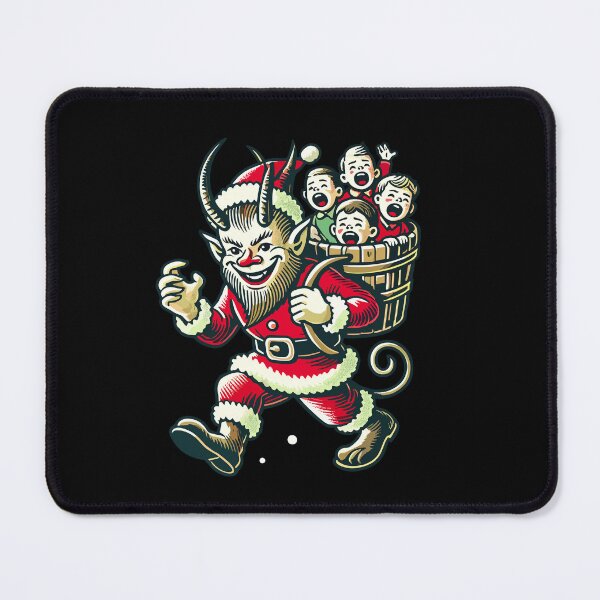 Item preview, Santa Claus Krampus With Naughty Children designed and sold by LuminOrb.