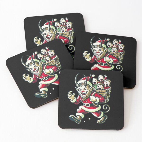Item preview, Santa Claus Krampus With Naughty Children designed and sold by LuminOrb.