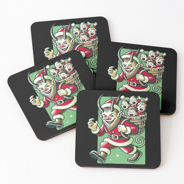 Item preview, Santa Claus Krampus Naughty Children Folklore designed and sold by LuminOrb.