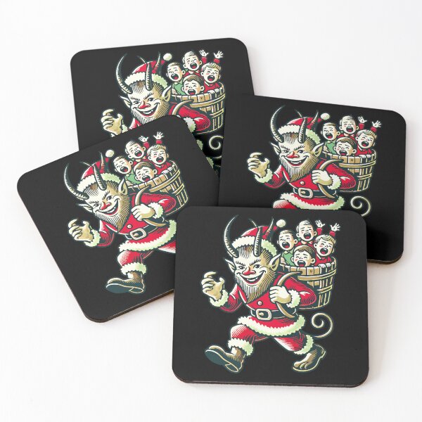 Item preview, Santa Claus Krampus Naughty Children Christmas designed and sold by LuminOrb.