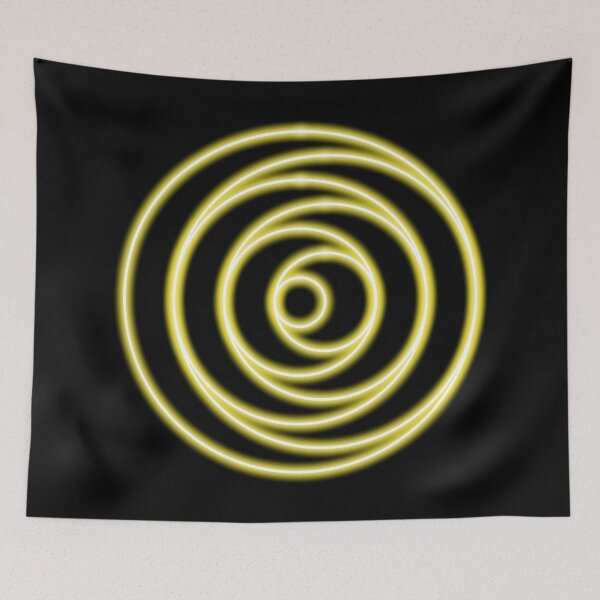 Item preview, Neon effect sun design #6 black background designed and sold by PEB-creative24.