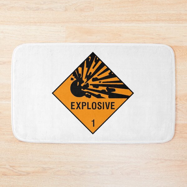 Item preview, Warning Explosives designed and sold by Angry Swan Designs.