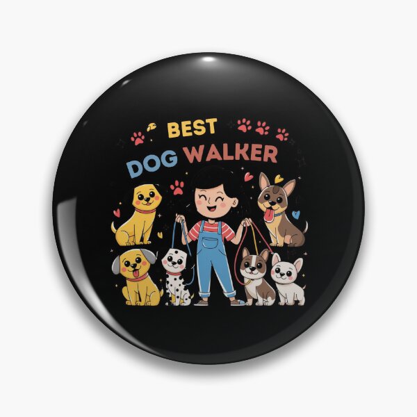 Item preview, Best dog walker designed and sold by Mateusz Majcherek.