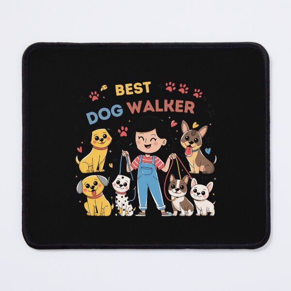Item preview, Best dog walker designed and sold by Mateusz Majcherek.
