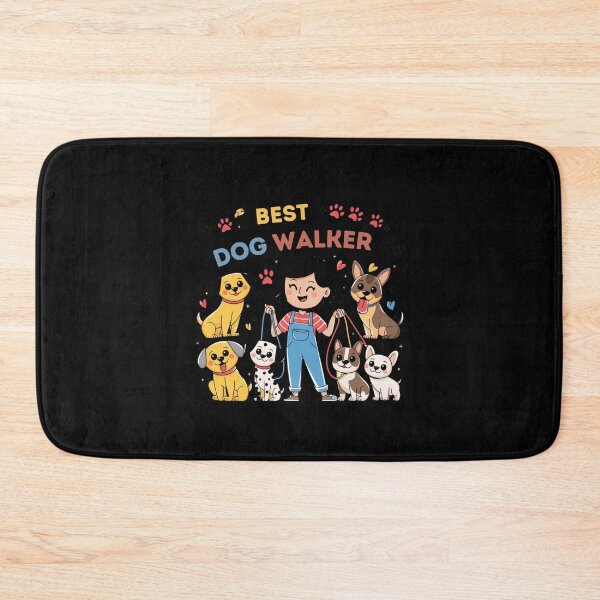 Item preview, Best dog walker designed and sold by Mateusz Majcherek.