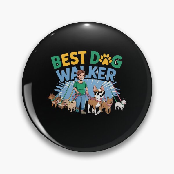 Item preview, Best dog walker designed and sold by Mateusz Majcherek.
