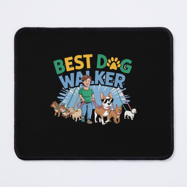 Item preview, Best dog walker designed and sold by Mateusz Majcherek.