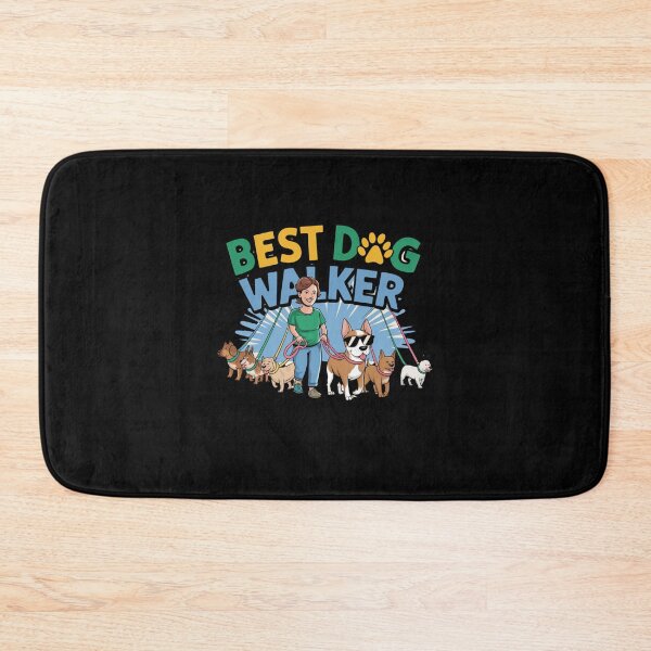 Item preview, Best dog walker designed and sold by Mateusz Majcherek.