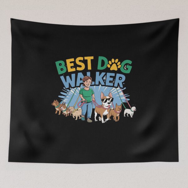 Item preview, Best dog walker designed and sold by Mateusz Majcherek.