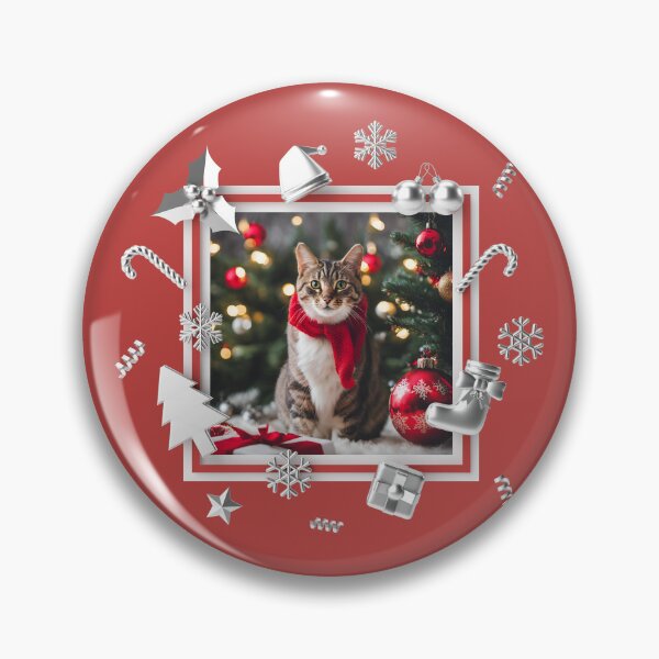 Item preview, Sweet CAT CHRISTMAS TIME, Christmas Time, Cat Christmas, xmas, designed and sold by GOLDENGARDENART.