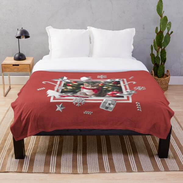 Aperçu de l'œuvre Doux CHAT NOËL, Temps de Noël, Chat Noël, Noël, créée et vendue par GOLDENGARDENART.