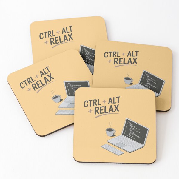 Item preview, CTRL + ALT + RELAX designed and sold by 123ks.