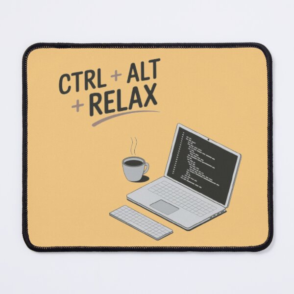 Item preview, CTRL + ALT + RELAX designed and sold by 123ks.
