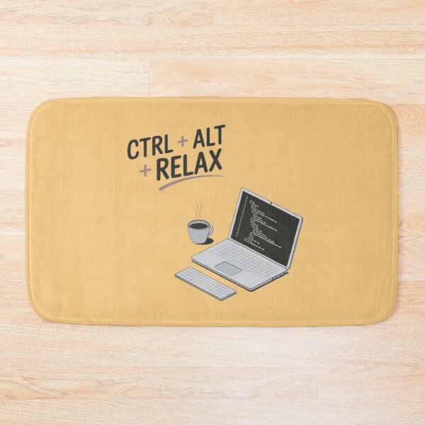 Item preview, CTRL + ALT + RELAX designed and sold by 123ks.