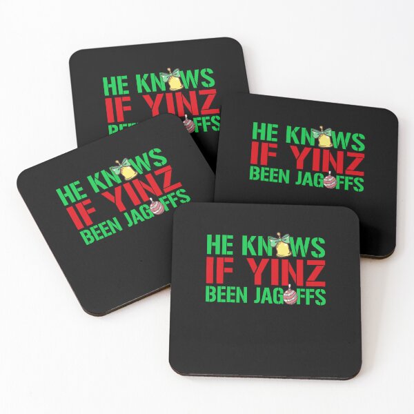 Item preview, He Knows If Yinz Been Jagoffs designed and sold by PNGShop.