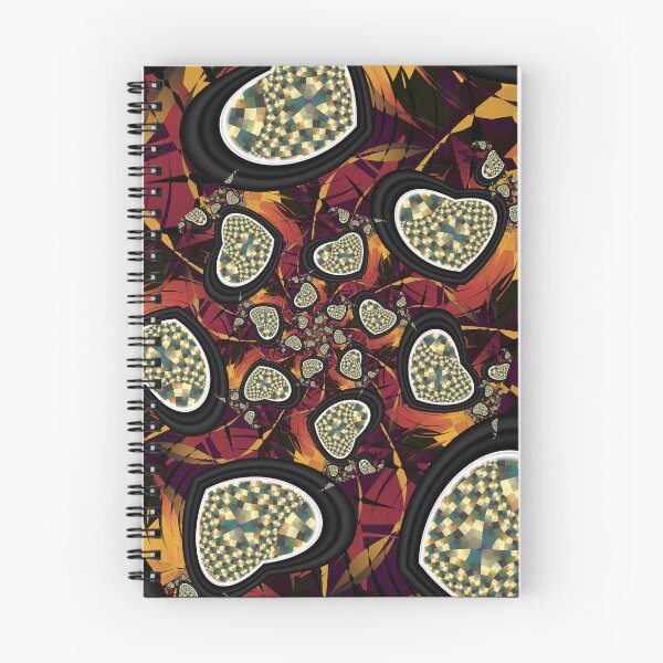 Item preview, Hearts Fractal Pattern designed and sold by pinkal.