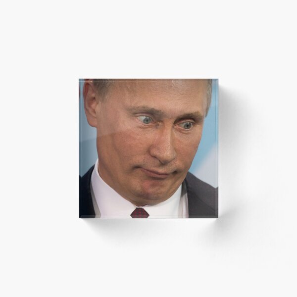 Funny Putin Acrylic Block