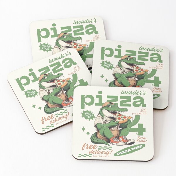 Item preview, Invader's pizza designed and sold by Peerless-Prime.