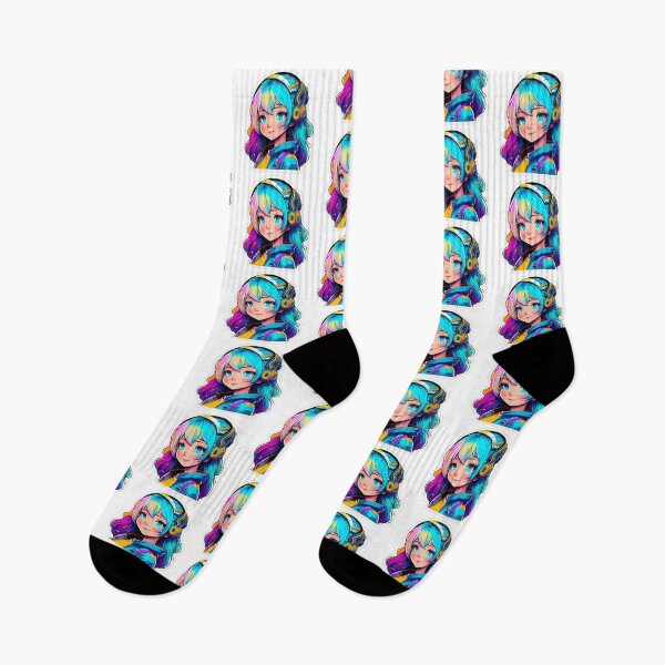 Item preview, Cyber anime charrmful girl designed and sold by Pouyanpro.