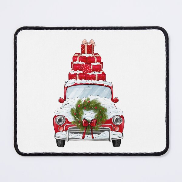 Item preview, Christmas Red Car Holiday designed and sold by anhelinaart.