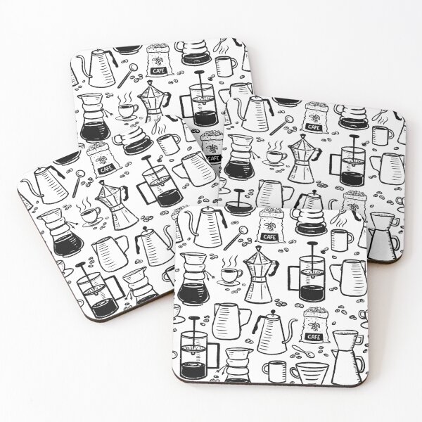 Item preview, Morning Coffee, Black and White designed and sold by Charlotte Lorge.