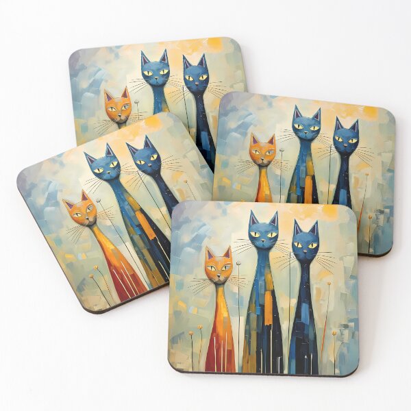 Item preview, Feline elegance designed and sold by Vibranta Studio.