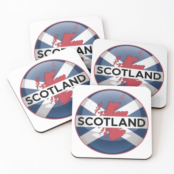 Item preview, Scotland Roundel designed and sold by Angry Swan Designs.