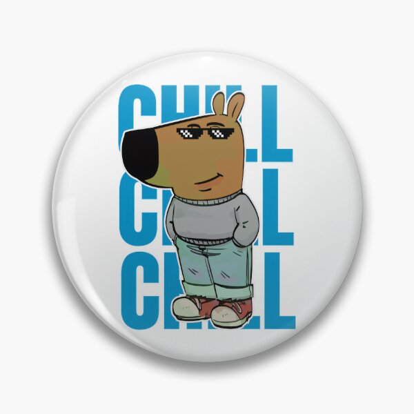Artikelvorschau, Chill Guy Baby Blau entworfen und verkauft von LawmanNastasia.
