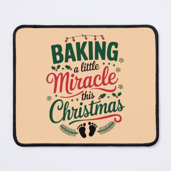 Item preview, Baking a Little Miracle this Christmas. designed and sold by 123ks.