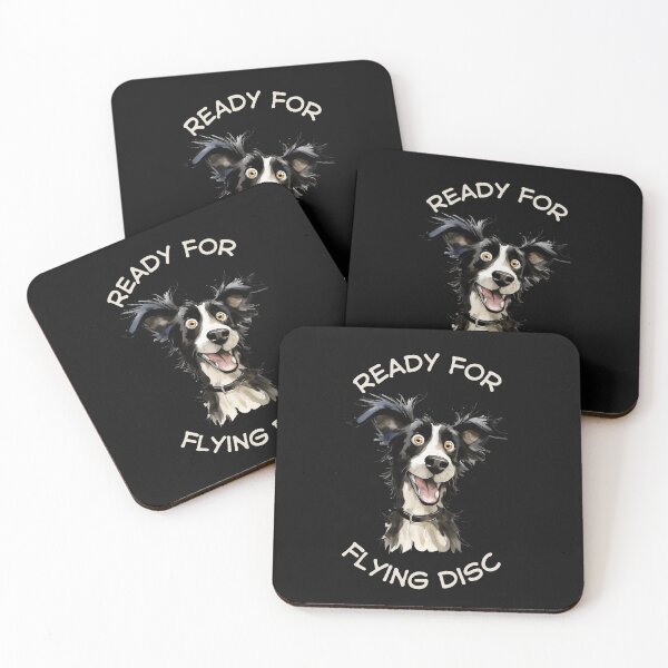 Item preview, Border Collie Flying disc designed and sold by AnnVibes.