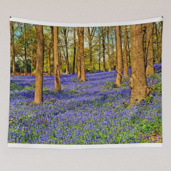 Item preview, Bluebell Woods Spring Flowers Greys Court Oxfordshire designed and sold by AndyEvansPhotos.