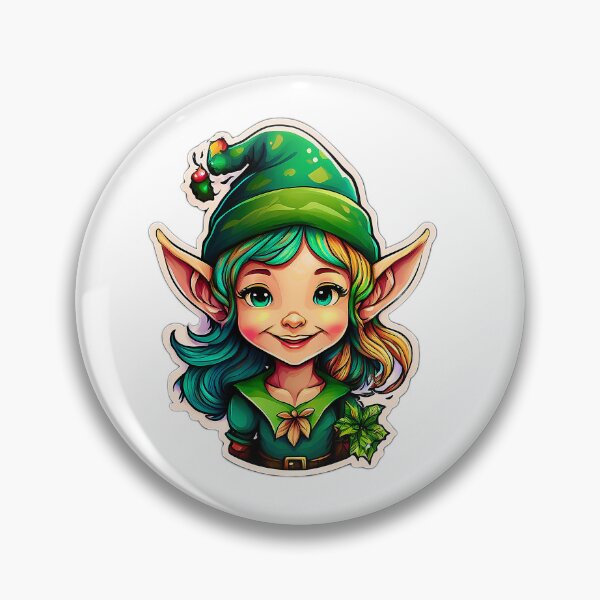 Item preview, Joyful cute Elf designed and sold by Pouyanpro.