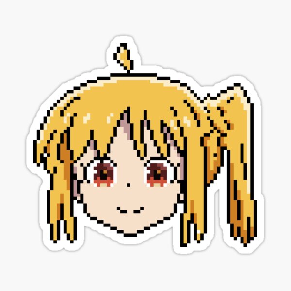 Aperçu de l'œuvre Pixel Art Nijika Ijichi créée et vendue par MartinTF.