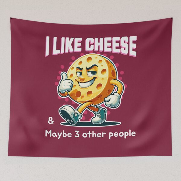 Item preview, I like cheese and maybe three other people designed and sold by Visual-digital.